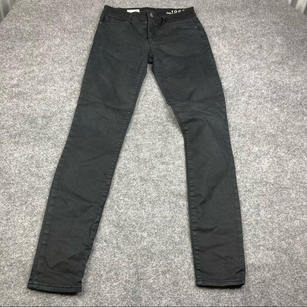 Gap Legging Jeans Womens Size‎ 24r Black Skinny Fit Stretch Denim Casual Pants